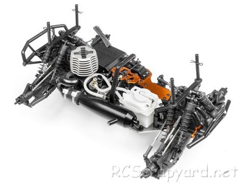 HPI Bullet MT 3.0  - # 110661 Chassis