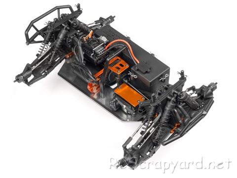 HPI Bullet MT Flux - # 110663 Chassis