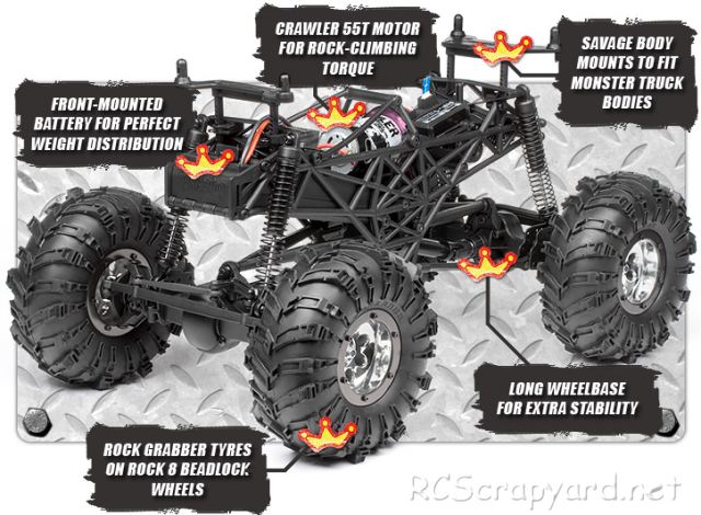 HPI Racing Crawler King Chassis