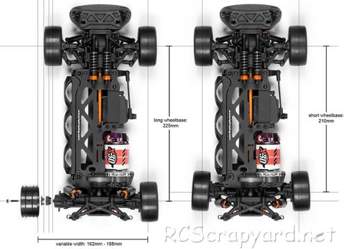 HPI Cup Racer Chassis