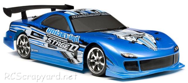 HPI E10 Drift - Mazda RX-7 - # 10702 / # 10712 / # 10722 / # 10740