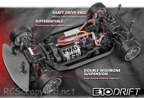 HPI Racing E10 Drift Chassis