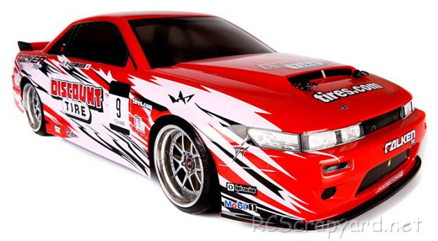 HPI E10 Drift - Discount Tire / Falken Tire Nissan S13 - # 110568