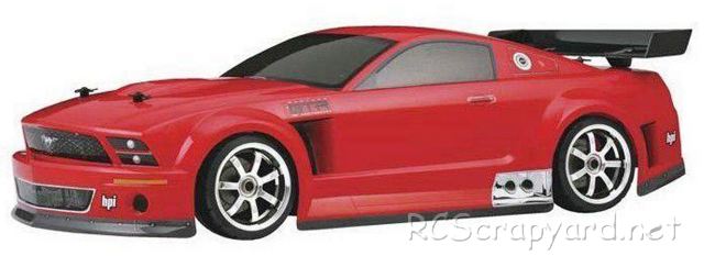 HPI E10 - Ford Mustang GT-R - # 10706