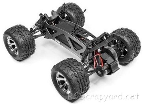 HPI Jumpshot MT Fuzion - # 116210 Chassis