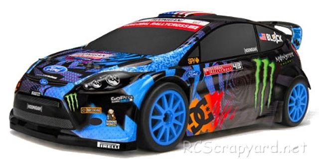 HPI Micro RS4 - Ken Block 2013 GRC Ford Fiesta HFHV - # 111224