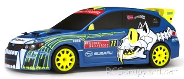 HPI Micro RS4 - Subaru WRX STI #11 Sverre Isachsen - # 112466