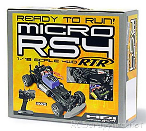 HPI Micro RS4 - RTR - Box