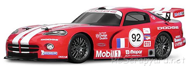 HPI Micro RS4 - Dodge Viper GTS-R - # 601