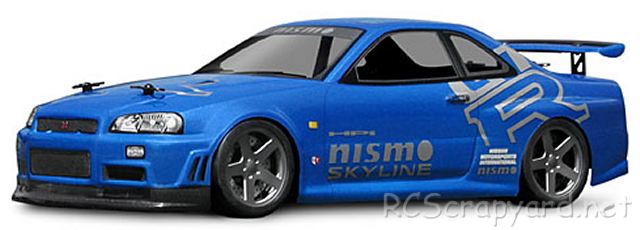HPI Micro RS4 - Nissan Skyline R34 GT-R - # 603