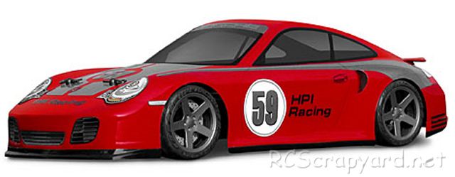 HPI Micro RS4 - Porsche 911 Turbo - # 604