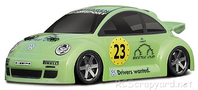 HPI Micro RS4 - VW Beetle Cup Racer - # 607