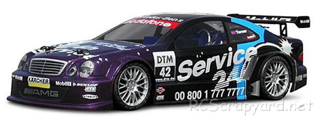 HPI Micro RS4 - Mercedes-Benz CLK DTM - # 609