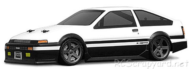 HPI Micro RS4 - Toyota Sprinter Trueno AE86 - # 611