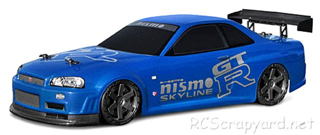 HPI Micro RS4 - Nissan Skyline R34 GT-R - # 633