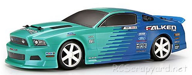 HPI Micro RS4 Drift - Falken Tire 2013 Ford Mustang - # 111230