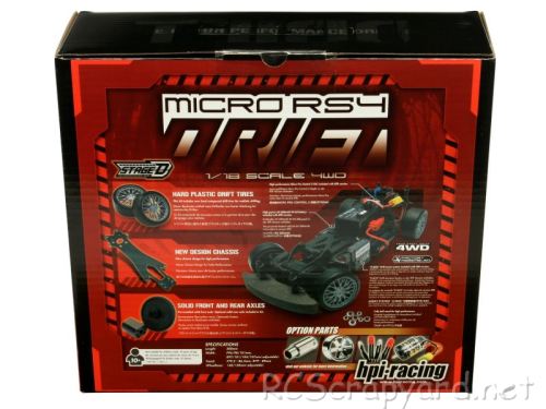 HPI Micro RS4 Drift Chassis