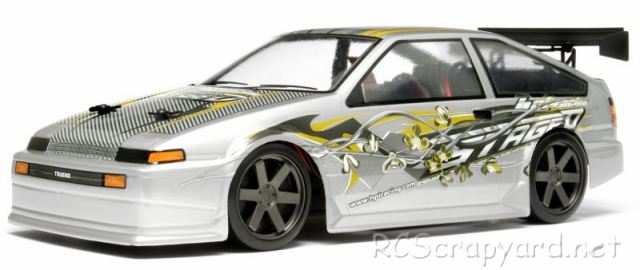 HPI Micro RS4 Drift - Toyota Sprinter Trueno AE86 - # 618 / # 647 / # 637