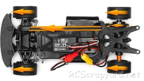 HPI Micro RS4 Drift Chassis