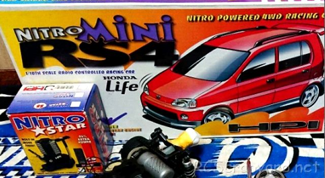 HPI Nitro RS4 Mini - Honda Life - # 450