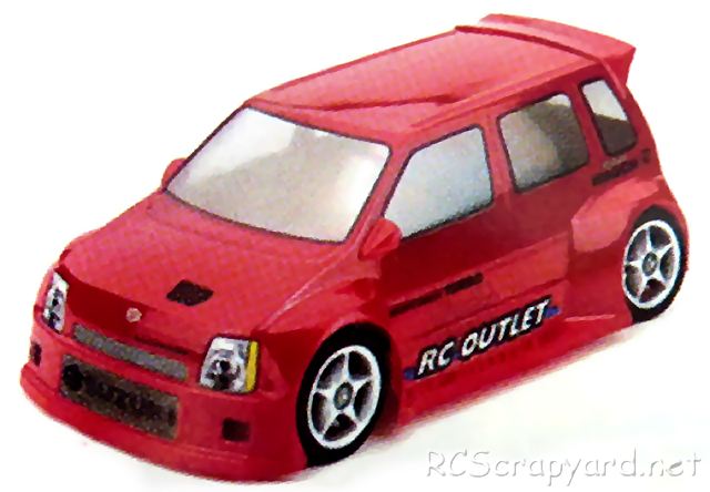 HPI Nitro RS4 Mini - Suzuki Wagon-R - # 452