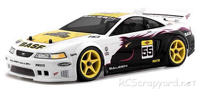 HPI Nitro RS4 2 - Saleen Mustang - # 414