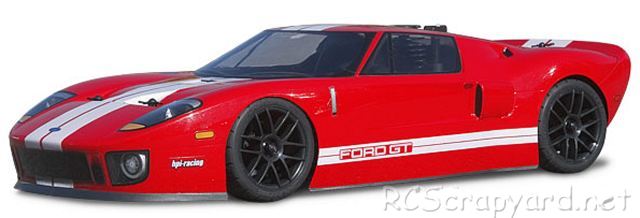 HPI RS4 3 18SS - Ford GT - # 10251 - 1:10 Nitro Touring Car