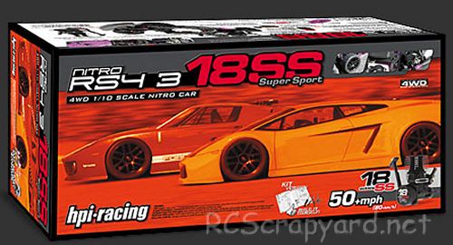 HPI Racing Nitro RS4 3 18SS