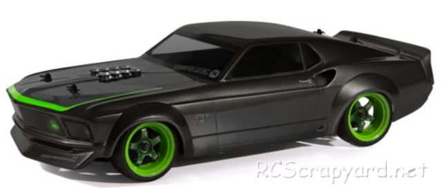 HPI Nitro RS4 3 Evo+ - 1969 Mustang RTR-X - # 112619