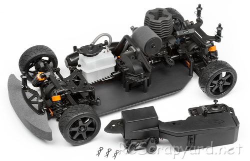 HPI Racing Nitro RS4 3 Evo+ Chassis