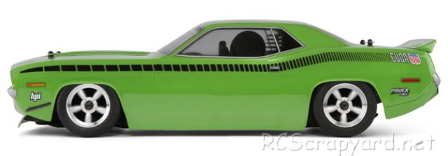 HPI Nitro RS4 3 Evo+ - Plymouth AAR 'Cuda - # 105938