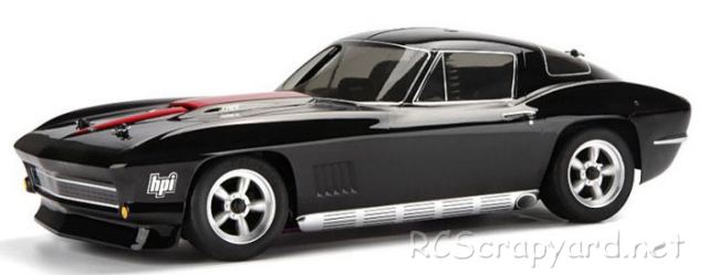 HPI Nitro RS4 3 Evo+ - 1967 Chevrolet Corvette - # 10054