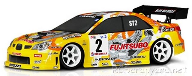 HPI Nitro RS4 3 Evo+ - Fujitsubo HPI Impreza - # 10075 / # 10076