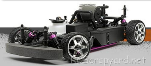 HPI Racing Nitro RS4 3 Evo+ Chassis