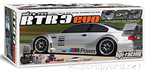 HPI RS4 3 Evo - 1:10 Nitro Touring Car