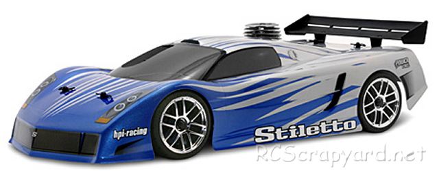 HPI Nitro RS4 3 Evo - Stiletto V12 - # 10031