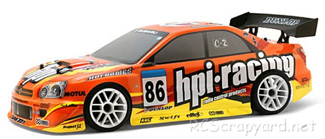 HPI Nitro RS4 3 Evo - HPI Racing Impreza - # 10034