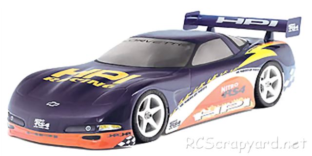 HPI Nitro RS4 - Chevrolet Corvette - # 404