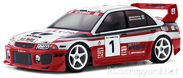 HPI Nitro RS4 - Mitsubishi Lancer Evolution V WRC - #410