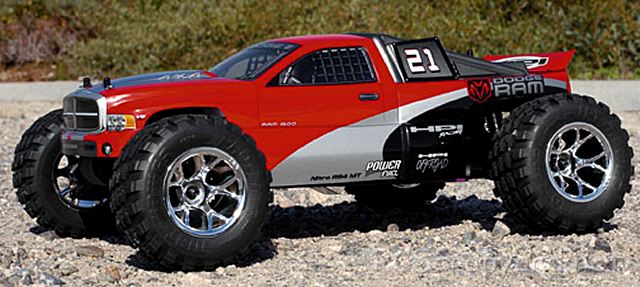 HPI Nitro MT - Dodge Ram - # 553 Monster Truck