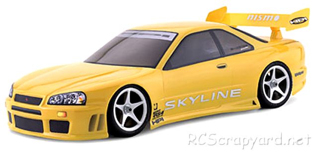 HPI Nitro RS4 RTR - Nissan Skyline R34 25GT - # 572