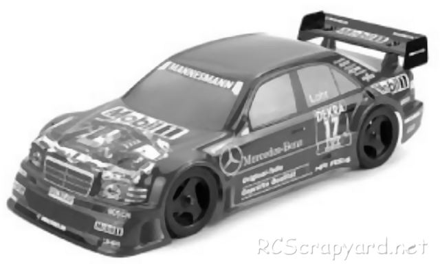 HPI RS4 - Mercedes Benz C-Class DTM  - # 123