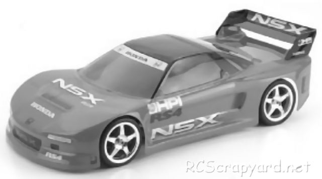 HPI RS4 - Honda NSX-R - # 127