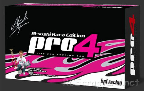 HPI Atsushi Hara Edition RS4 Pro 4 - # 187 Chassis