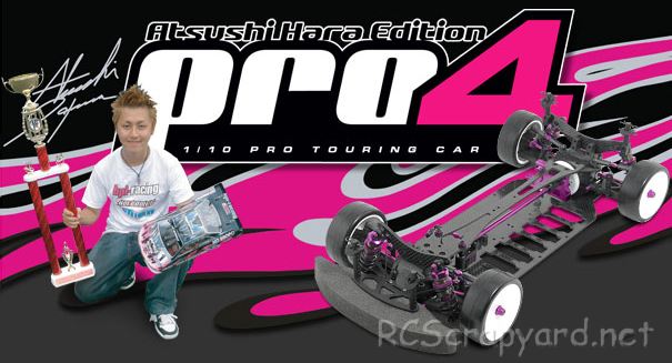 HPI Atsushi Hara Edition RS4 Pro 4 Chassis - # 187