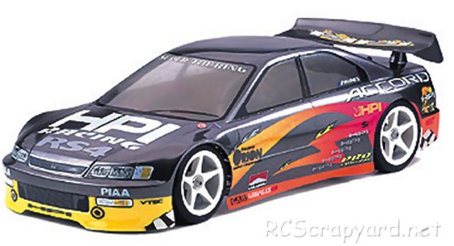 HPI RS4 Pro Chassis - Honda Accord - # 171