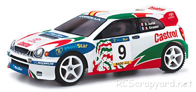 HPI RS4 Rally - Toyota Corolla WRC - # 273