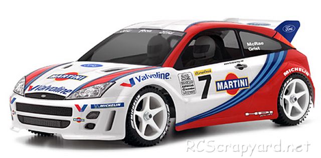 HPI RS4 Rally - Ford Focus WRC - # 275
