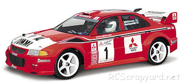HPI RS4 Rally - Mitsubishi Lancer Evolution VI - # 276