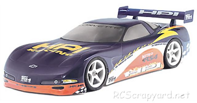 HPI RS4 Sport Chassis - Chevrolet Corvette - # 253